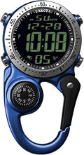 Dakota Digital Backpacker Clip, Fob and Pocket Watch, Timer and Dual Time by Dakota