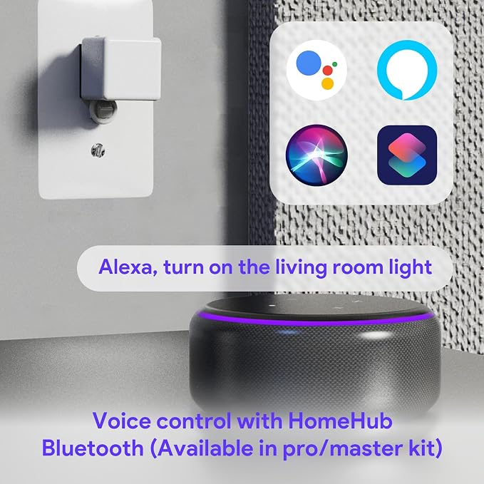 Fingerbot Plus Smart Button Switch Pusher, APP & Timer Control, No Wiring - Image 5
