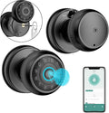 BIWIBON 4-in-1 Smart Door Knob, Fingerprint Door Knob by BIWIBON