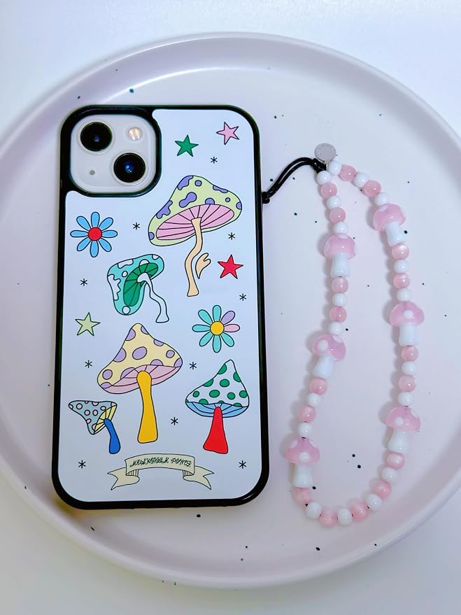 Drawwind Phone Charm Beaded Wristlet Strap Universal Cell Phone Lanyard Cute - Image 5
