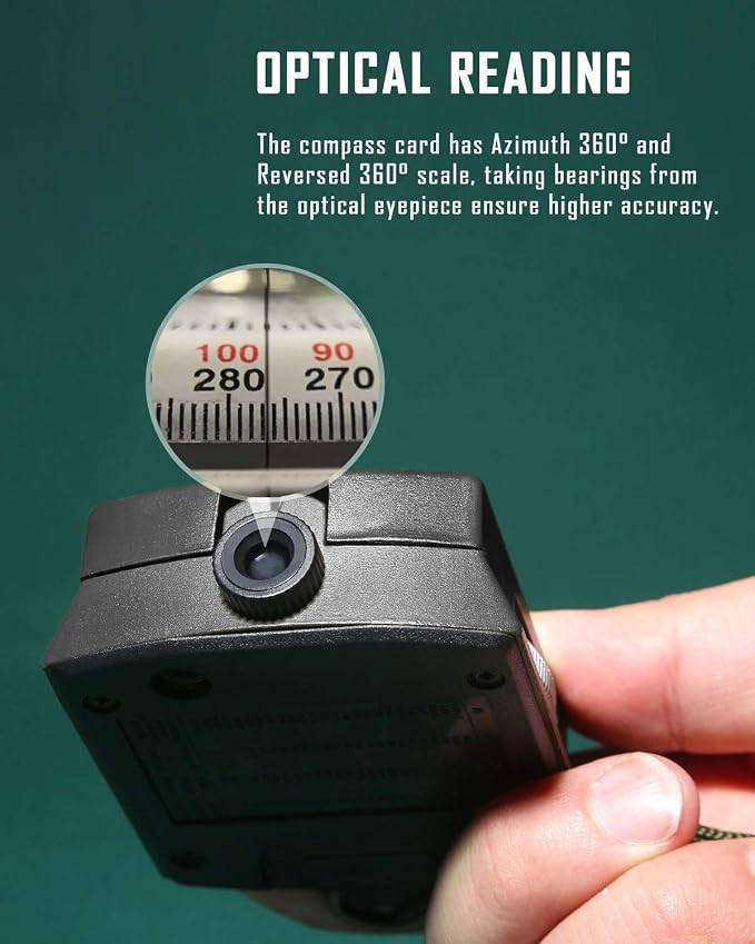 Eyeskey Multifunctional Tactical Survival Military Compass - Image 4