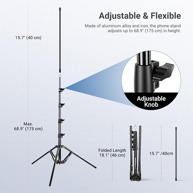 NEEWER BASICS Phone Tripod Stand - Image 3