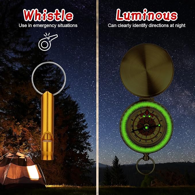 Flintronic Navigation Compass, Hiking Compass - Image 4