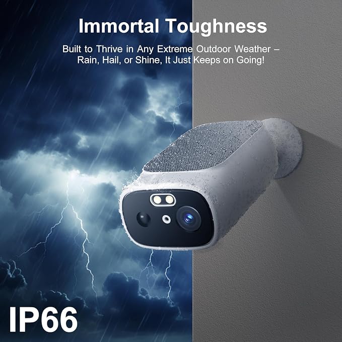 2K Solar Camera Outdoor Wireless-5/2.4Ghz WiFi Cameras - Image 6