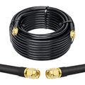 MOOKEERF KMR240 SMA Male to SMA Male Coaxial Cable 50 ohm Coax Ultra Low Loss by MOOKEERF