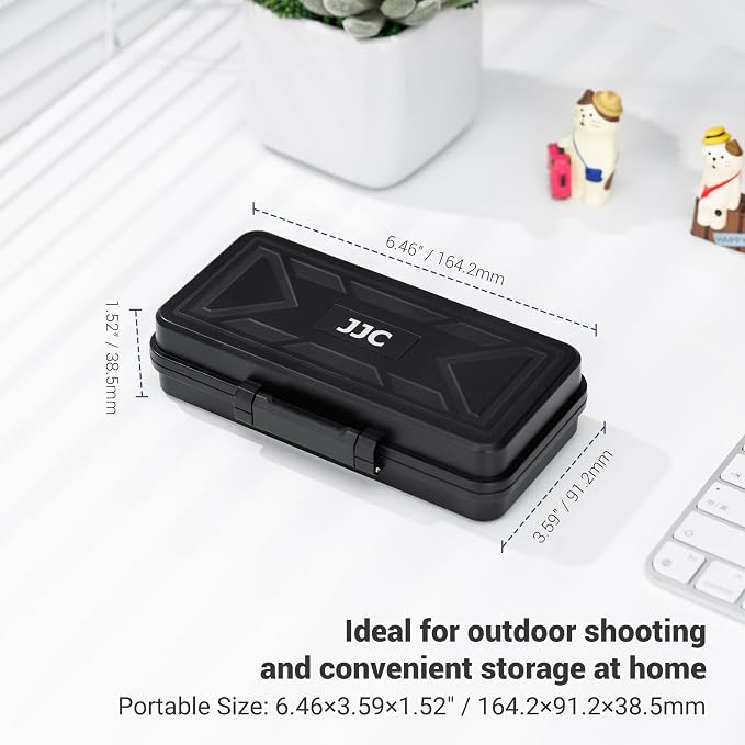 JJC Camera Battery SD Card Case - Image 5