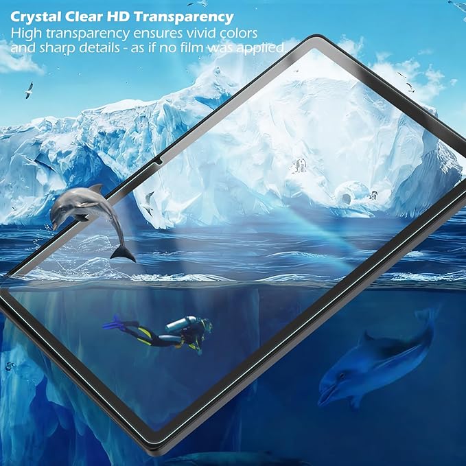 Hianjoo 4-Pack Cut to Fit Screen Protector Universal Plastic Trimmable Screen - Image 4