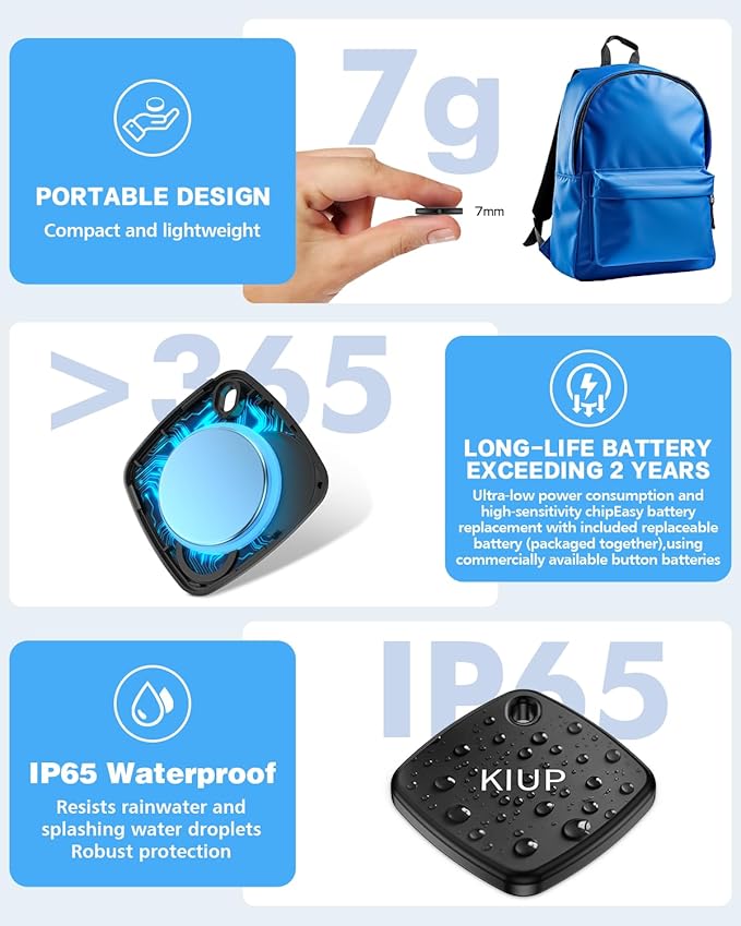 Air Tags for Android, Air Tags-4 Pack Android, 2 Year Battery Life, Air Tracker - Image 4