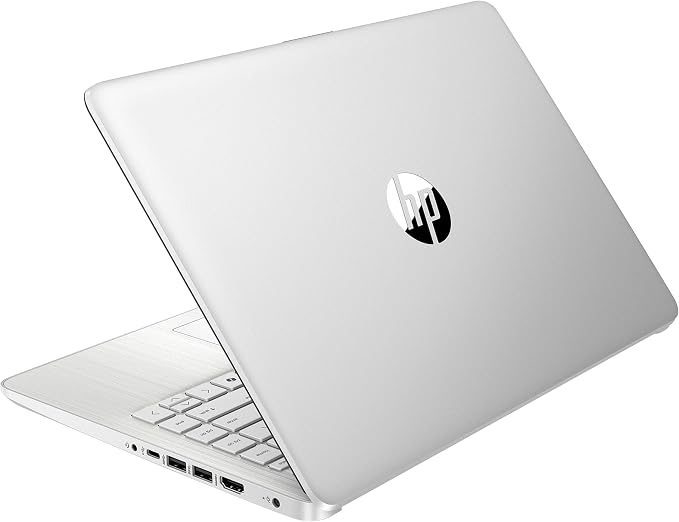 HP Stream 14" HD Laptop, Intel Processor N150, 16GB RAM, 128GB UFS, Intel Graphics, Webcam, Wi-Fi 6, Copilot, Fast Charge, Win 11, Silver (Renewed) by Amazon+Renewed