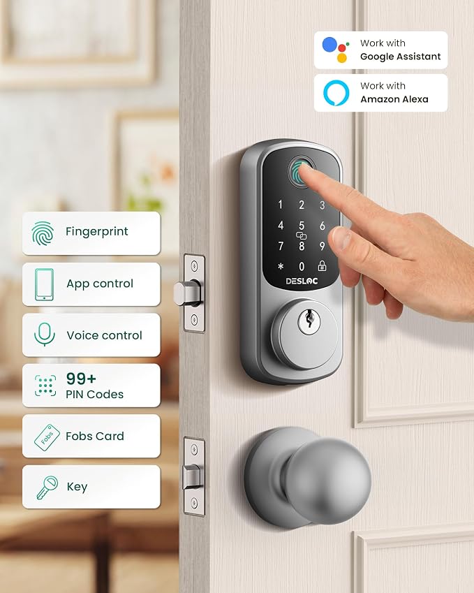 DESLOC B200 Fingerprint Smart Lock - Image 4