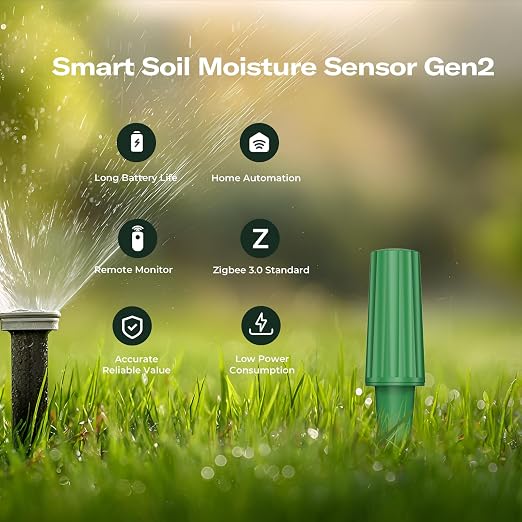 THIRDREALITY Smart Soil Moisture Sensor Gen2 3Pack, Zigbee hub Needed, nhanced - Image 2