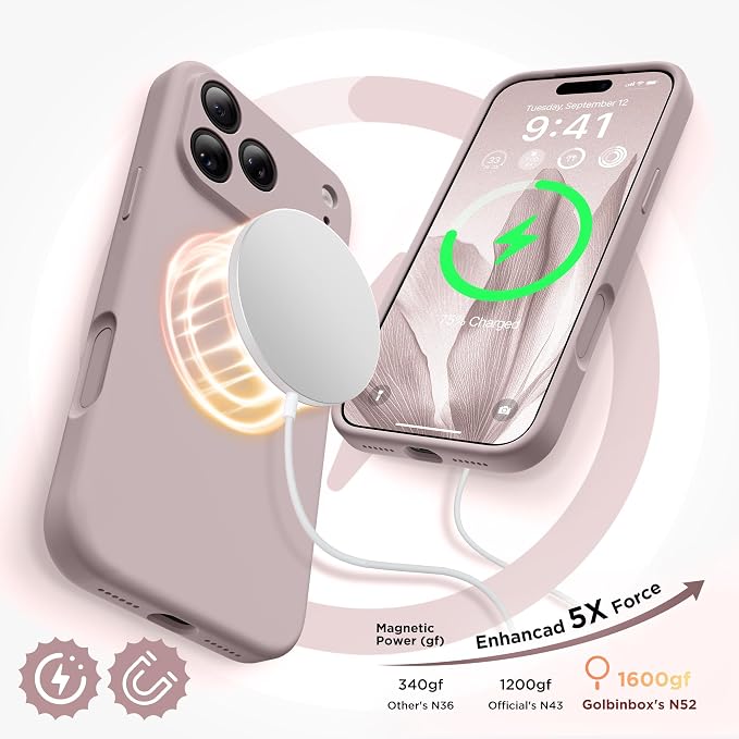 GolbinBox Magnetic for iPhone 17 Pro Case, Compatible - Image 3