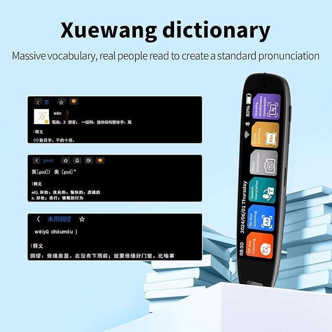 Translation Pen, 142 Language Translator Device Translator Pen, Text Extract Pen - Image 8