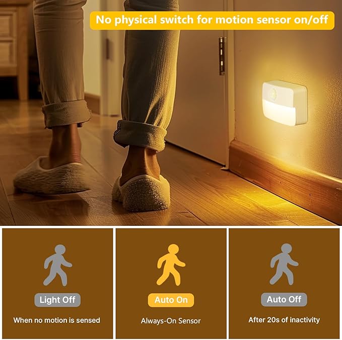 Guankai 8 Pack Motion Sensor Stair Light - Image 3