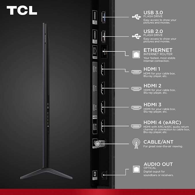 TCL 85 Inch Class QM64L Series | Mini LED QLED 4K HDR Smart Fire TV | 85QM64L, 2026 | 120Hz-144Hz High Brightness, Dolby Vision Atmos, Alexa+ Voice Remote AI Streaming Television | Amazon Exclusive - Image 5