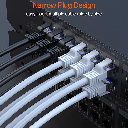 Cat8 Ethernet Cable 100 FT Indoor & Outdoor, Ethernet Cable High Speed 40Gbps - Image 6
