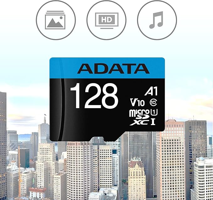 ADATA Premier 128GB MicroSDHC/SDXC UHS-I Class 10 V10 A1 Memory Card - Image 5