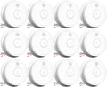 SITERWELL Smoke Detector, Hardwired Interconnected Smoke Detector, by SITERWELL