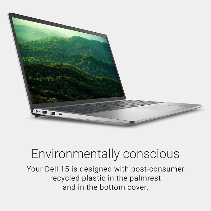 Dell 15.6 Laptop, FHD, Intel Core i7 1355U, 16GB RAM, Windows 11 Home | 250 nits Anti-Glare IPS, Intel UHD Graphics, DDR5, 512GB SSD, Backlit Keyboard, Wi-Fi 6, Business Ready, DC15250 - Image 6