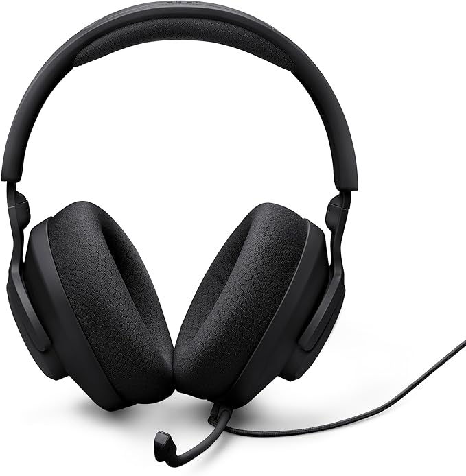 JBL Quantum 100M2 Wired Gaming Headset, Detachable Mic - Black | Memory Foam Ear Cushions And 3.5 Mm Jack Work With PC, PlayStation, Xbox, Nintendo Switch For Immersive PC Gaming Sessions - Image 7