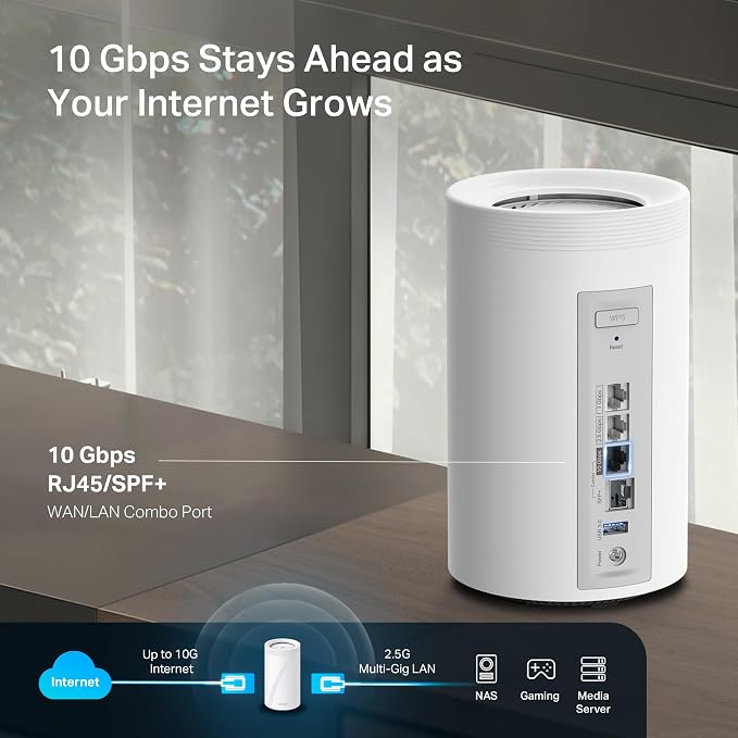 TP-Link Deco 7 Pro BE17000 Tri-Band Wi-Fi 7 Whole Home Mesh System | 9-Stream - Image 4