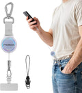 MoKo Anti-theft Phone Tether, Universal Phone Lanyard Retractable Steel Line by MoKo