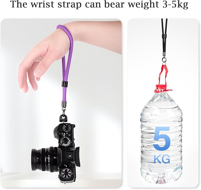 VOVMOEYA Camera Wrist Strap Rope, Camera Hand Strap Compatible - Image 3