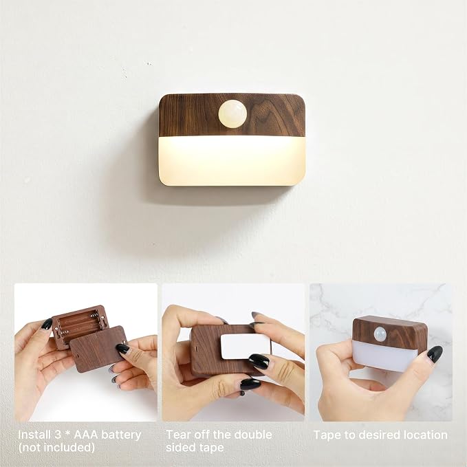 Guankai 3 Pack Motion Sensor Stair Light - Image 7