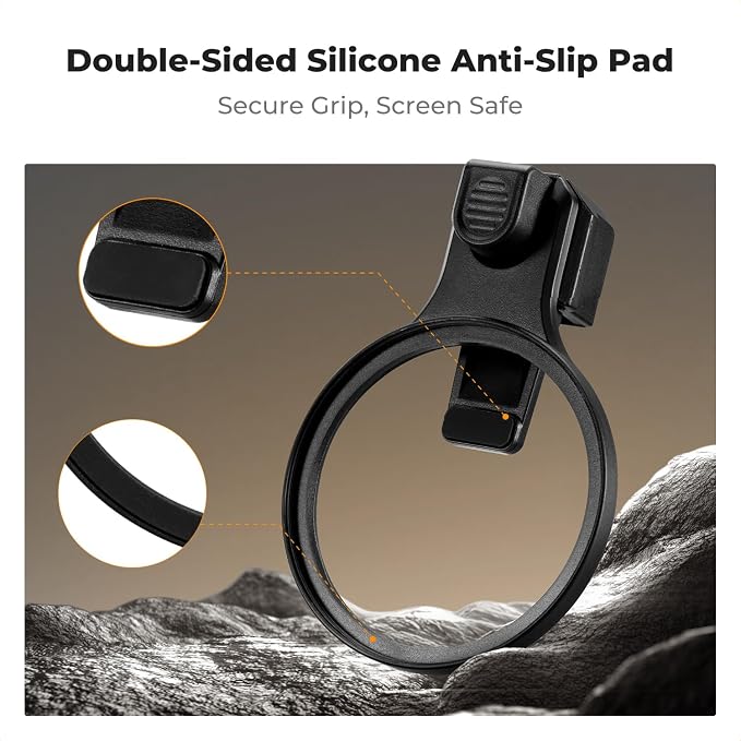 K&F CONCEPT 67mm Press-on ND2-32 Phone Lens Filter Kit, 16/15/14/13/12 Pro/Pro - Image 3