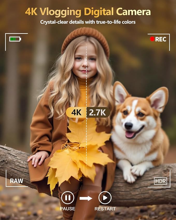 4K Digital Camera for Photography - Image 3