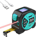 WIDX 2 in1 Laser Tape Measure, 164ft Laser Distance Measurement & 16ft by Unknown
