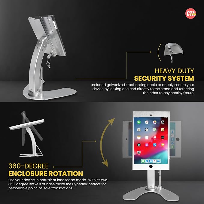 Dual Kiosk Stand- CTA Aluminum Stand - Image 3