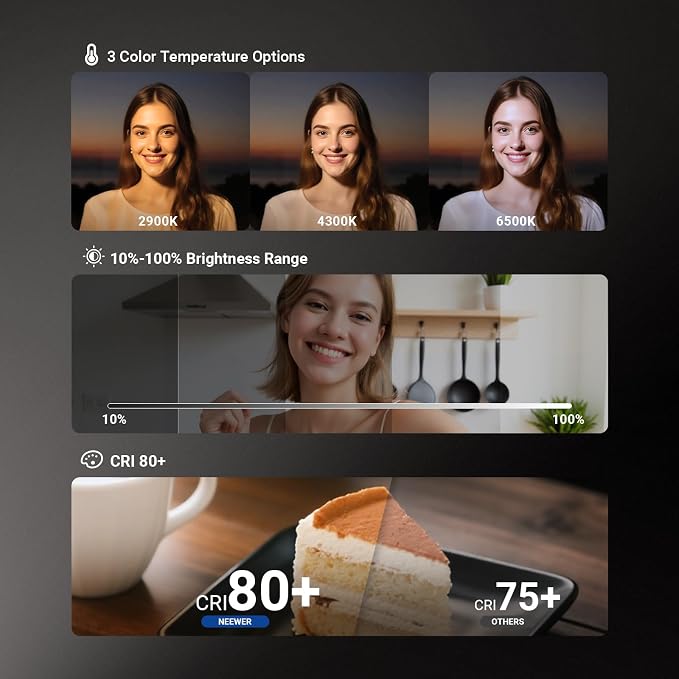 NEEWER Entry Level Version N36 Magnetic Selfie Ring Light & Phone Cooler - Image 5