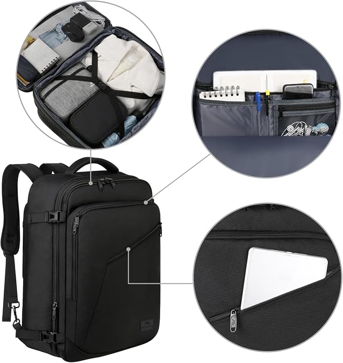 MATEIN Large Travel Backpack, Carry on Backpack - Image 8