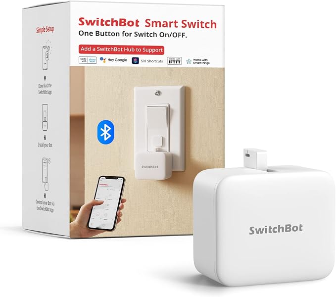 Switchbot Smart Switch Button Pusher – Fingerbot by SwitchBot