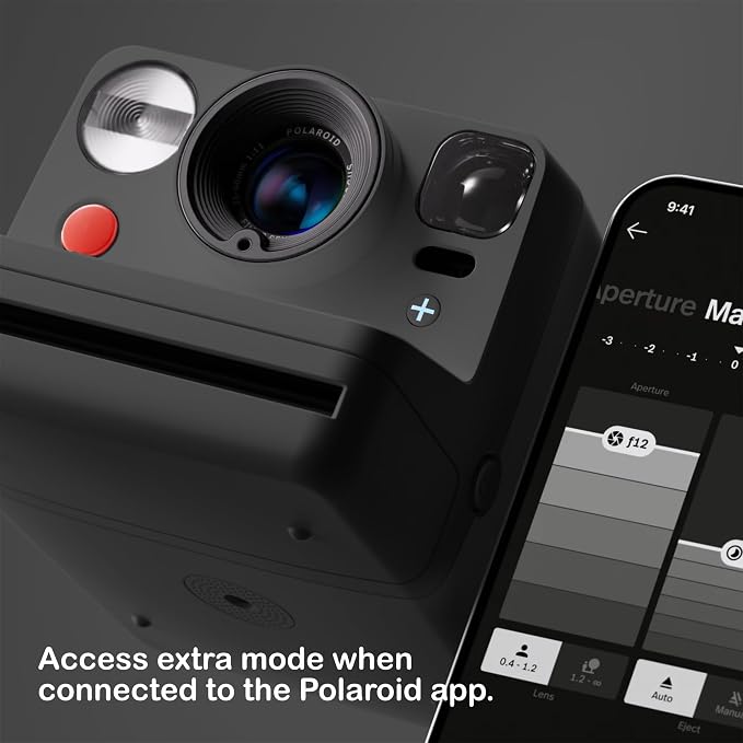 Polaroid Now+ 3rd Generation i-Type Instant Camera + 8 i-Type Color Film Bundle - Image 3