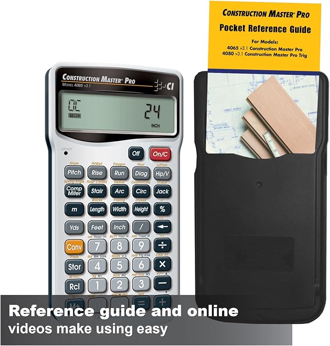 Calculated Industries 4065 Construction Master Pro Advanced Construction Math - Image 4