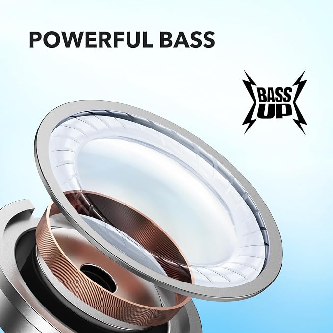 Soundcore by Anker P20i True Wireless Earbuds, with Big Bass, 30H Playtime | Bluetooth 5.3, Water-Resistant, 2 Mics for AI Clear Calls, 22 Preset EQs, Customization via App - Image 2
