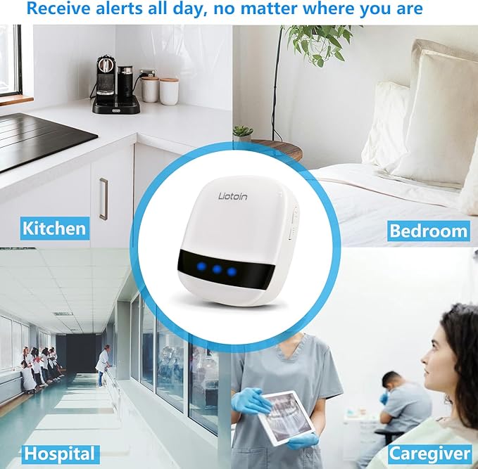 Caregiver Pager Wireless SOS Call Button Nurse Alarm System - Image 5