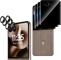 3+3 Pack for Moto Razr Ultra 2026/2025 Front Privacy Screen Protector+Camera by THYRRE-J