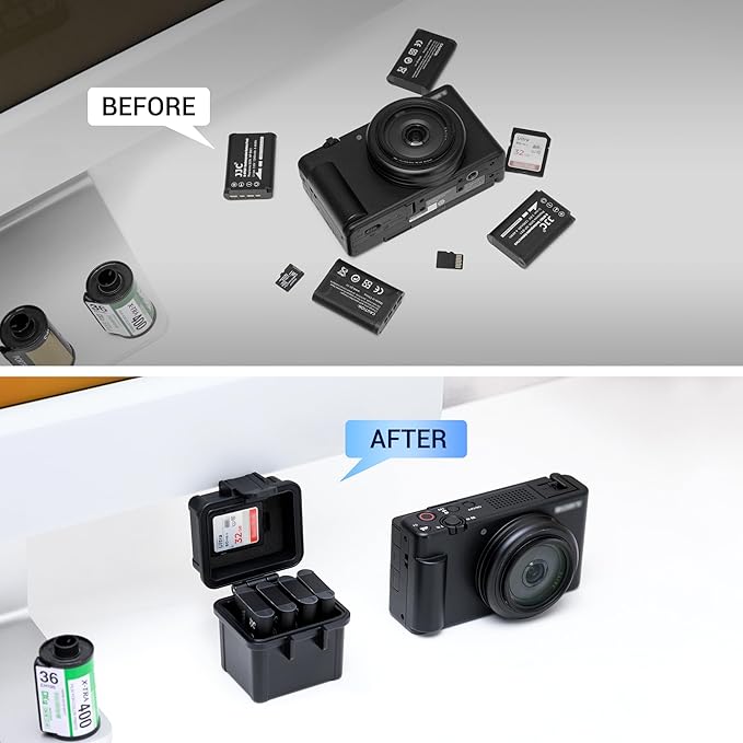 Sony Ricoh Canon Olympus Battery & Memory Card Case - Image 4