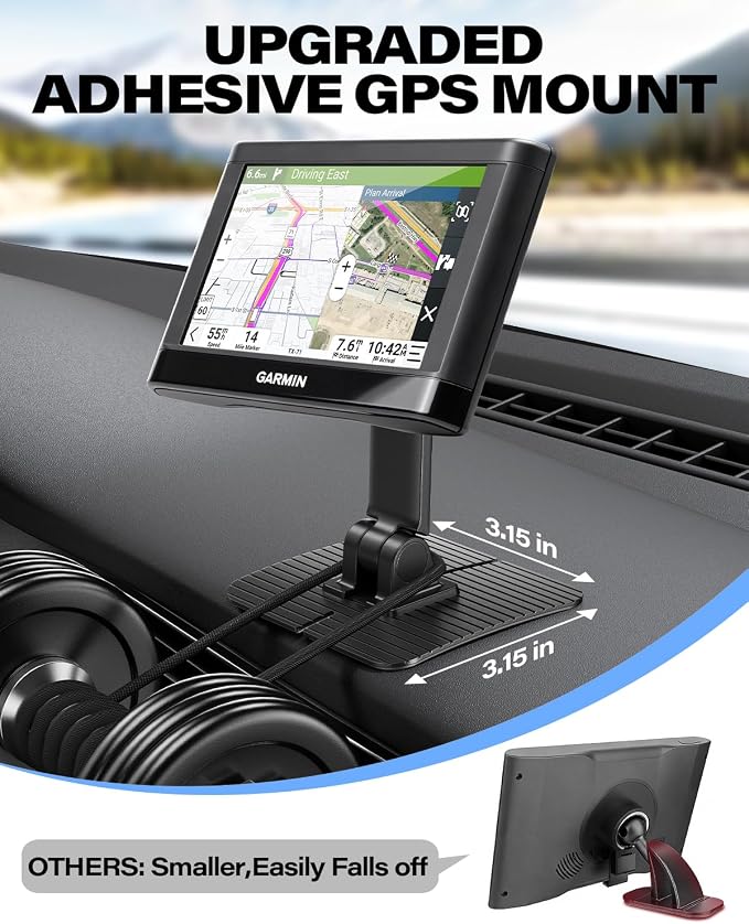 1Zero Adhesive GPS Mount Holder - Image 4