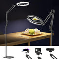 UBeesize 12" Ring Light Tripod for iPhone, Live Streaming, Photography by UBeesize