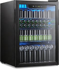 Electactic 95 Cans Beverage Refrigerator, 26 Bottle Mini Fridge, 2.7 cu.ft Drink Fridge Digital Temperature Control for Bottled Beer, Soda,Water by Electactic