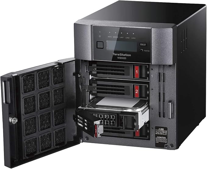 BUFFALO TeraStation WS5420DN 4-Bay Windows Server IoT 2025 Desktop NAS 48TB - Image 7