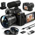 8K Digital Cameras for Photography, 64MP vlogging Camera by Monitech