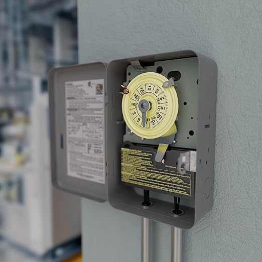 Intermatic T101 24-Hour Mechanical Timer Switch - 120V SPST - Image 3