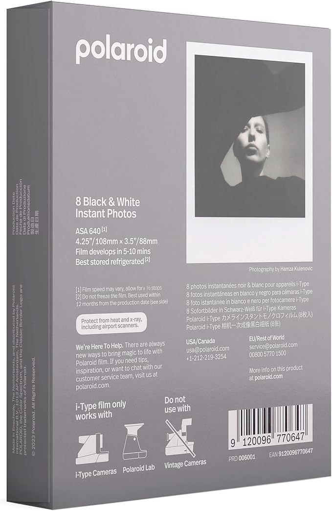 Polaroid B&W Film for I-Type - Image 3