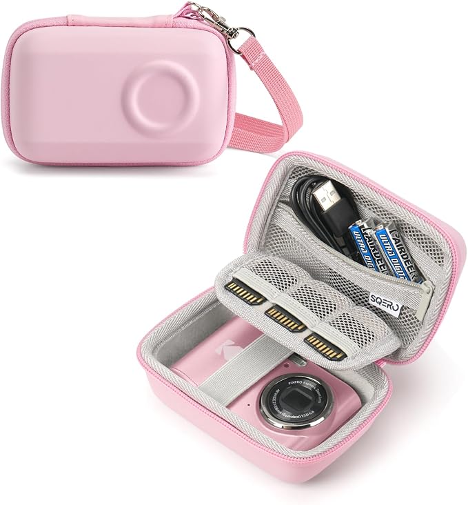 SQERO Digital Camera Case for KODAK PIXPRO FZ45 FZ55 & CAMKORY 1080P by SQERO