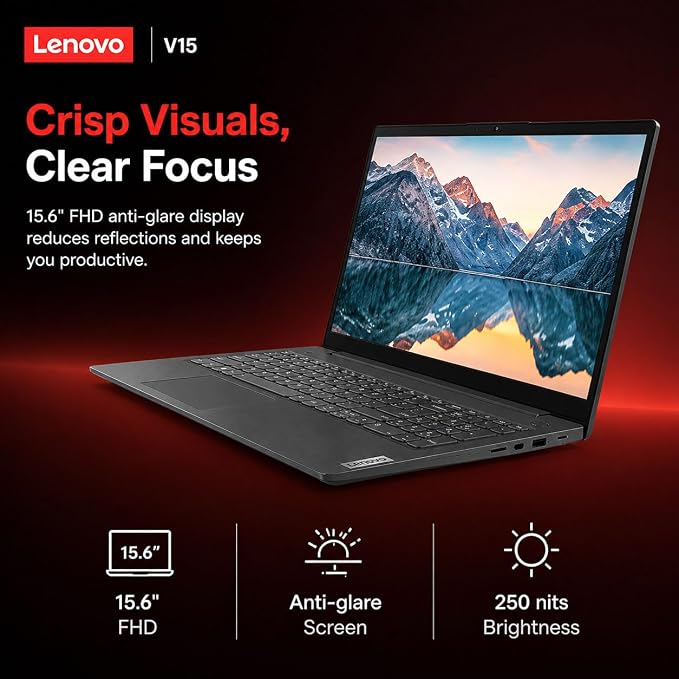 Lenovo New Business and Student Laptop(2026 Premium Edition) with MS 365 Web, Intel Powerful Processor, 15.6" FHD Anti-Glare Display, Fast Charging Speed, 14.5-Hour Battery Life, Windows 11 Pro - Image 4
